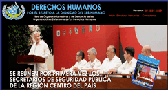 Desktop Screenshot of derechoshumanos.com.mx